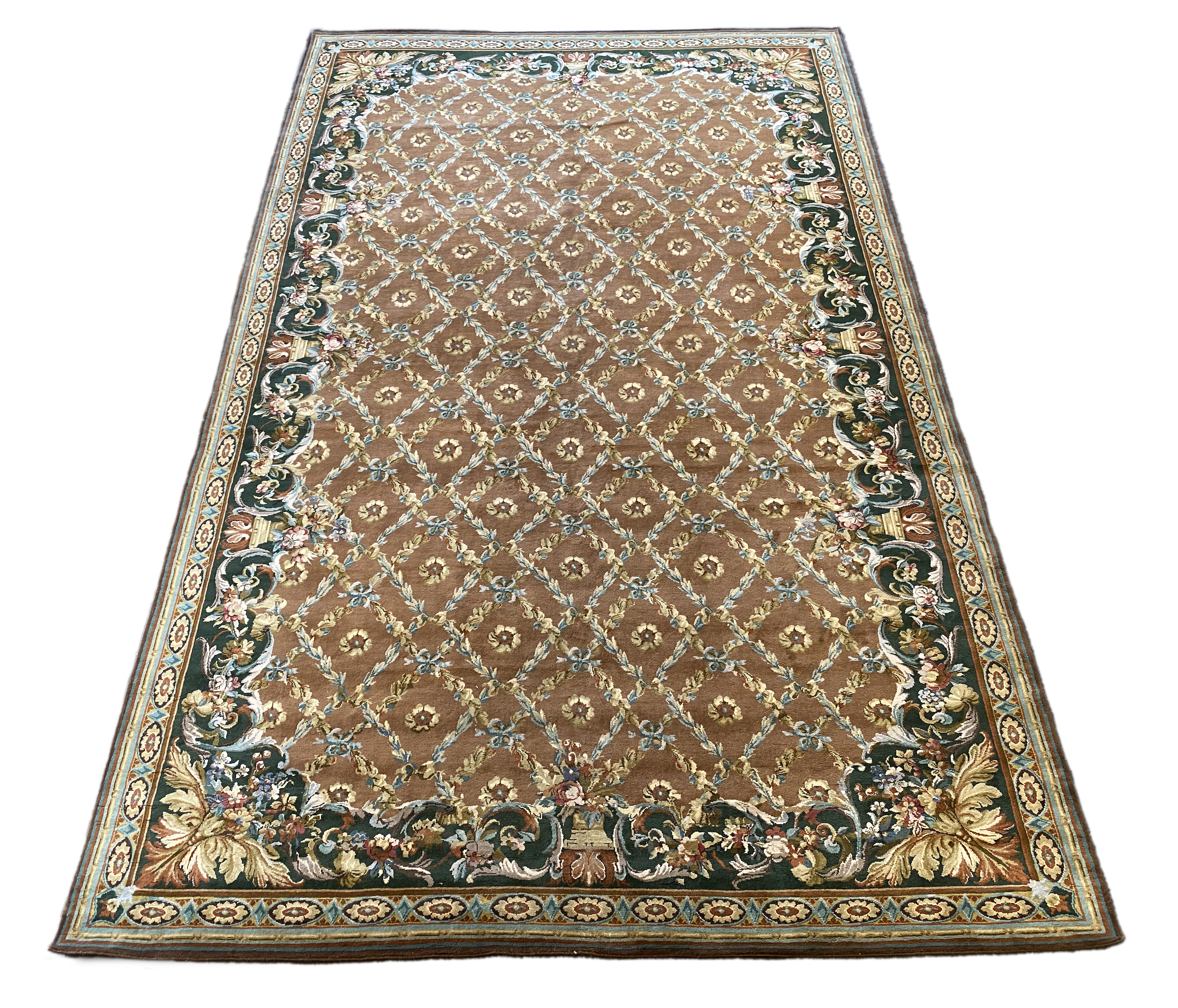 A large Indian carpet, 575 x 358cm